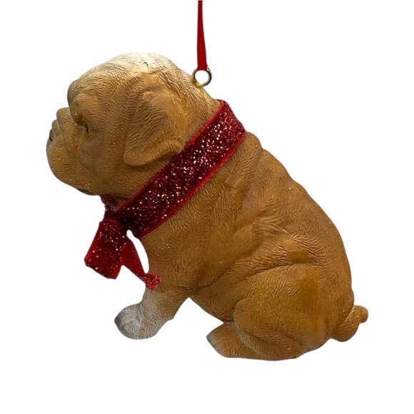 Pug Dog Christmas Ornament - Picture 3 of 4